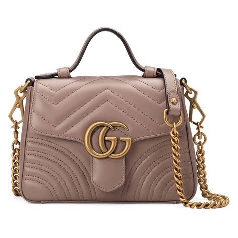 gucci marmont handle pink|gucci marmont shoulder bag.